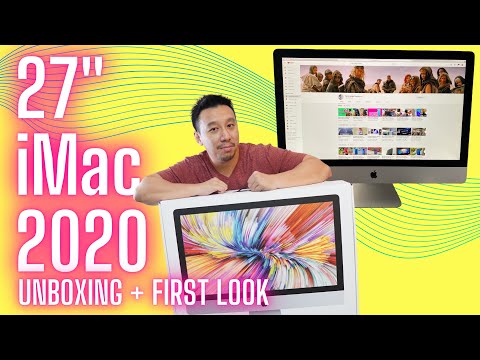 27-inch iMac 2020 Unboxing + Hands-On