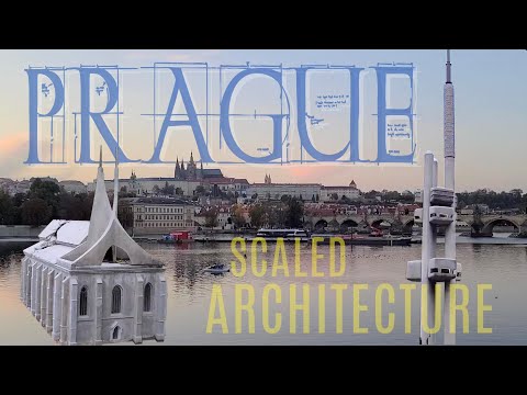 Prague Scaled Architecture Miniature Size Czech Republic Praha Czechia Brno Cesky Krumlov Travel