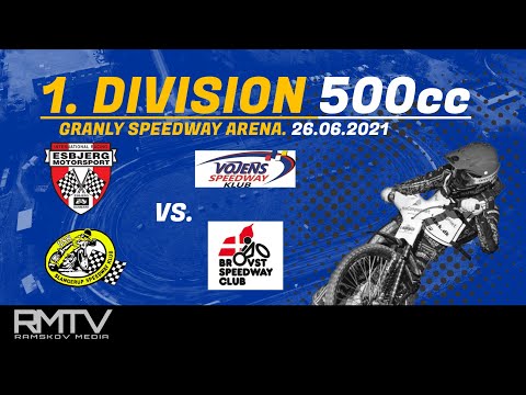 1. DIVISION 500cc - Esbjerg - Slangerup - Brovst - Vojens 26.06.2021