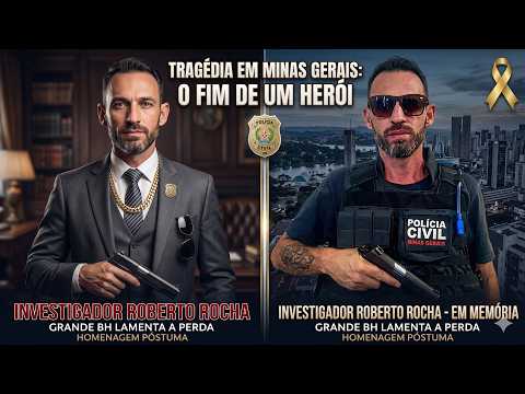 A QUEDA de ROBERTO ROCHA o INVESTIGADOR DA POLICIA em CONTAGEM!