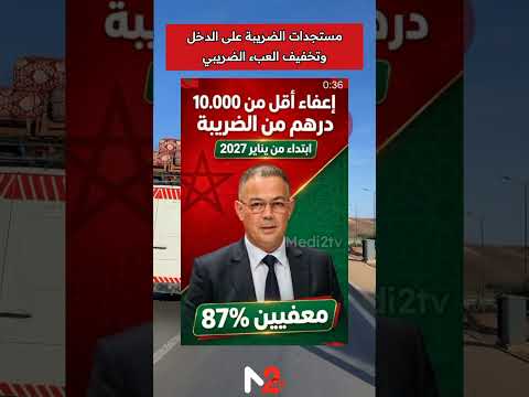 إعفاء أصحاب الدخل المحدود من الضريبة سنة 2027