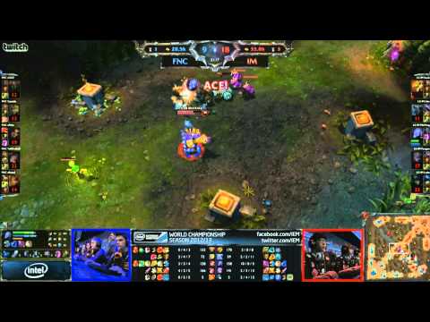 Fnatic vs Incredible Miracle Gr A IEM World Championship 2013 FULL GAME