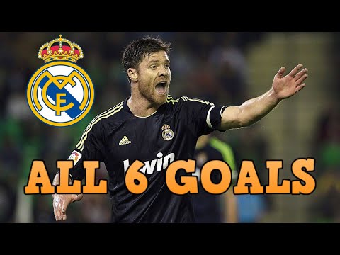 Xabi Alonso - All 6 Goals for Real Madrid - 2009-2014