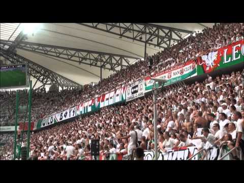 Radość po bramce Vrdoljaka w meczu Legia - Lech 1:0