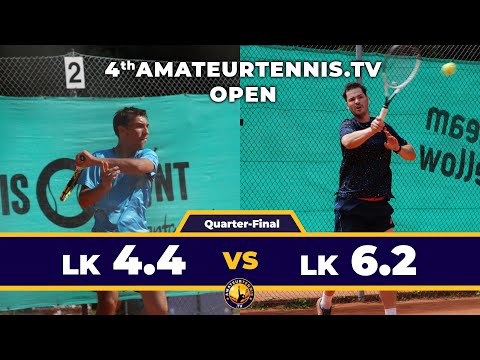 🎾 Viertelfinale | Adrian (LK 4.4) vs Tim (LK 6.2) | 4. ATTV Open