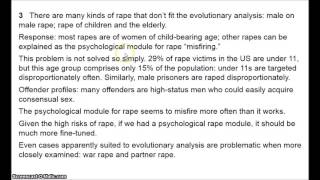The Evolutionary Theory of Rape 2