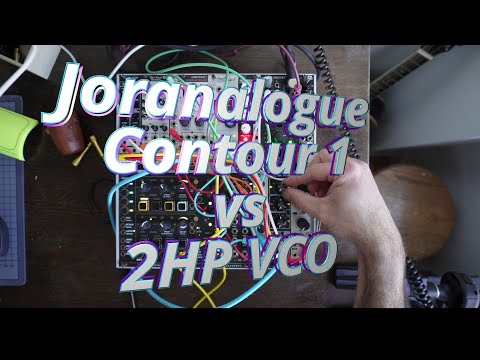 Joranalogue Contour 1 vs 2HP VCO