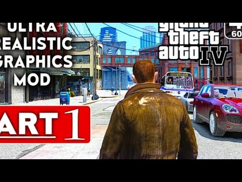 GTA 4 game play Mission #2 It's Your Call High Graphics mode