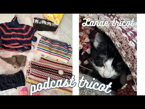 12 projects underway! Challenge: we'll finish them all - Podcast 95 - Lanae Knitting