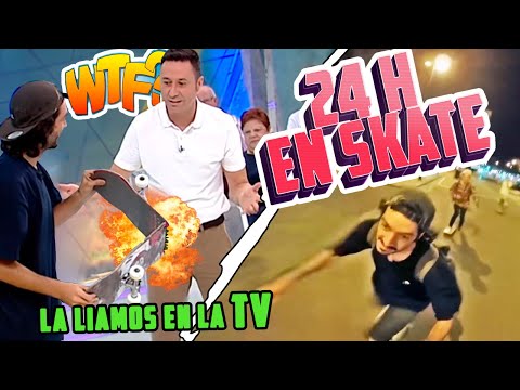 24h en SKATE / SALGO EN LA TV Y LA LIO