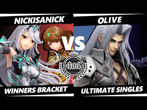 4o4 Smash Night 75 - MAD| Nickisanick (Mythra, Pyra, Palu) vs GSA| Olive (Sephiroth) - Winners R2