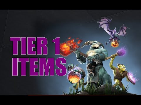 DOTA 2 - TIER 1 NEW ITEMS - 7.23 UPDATE