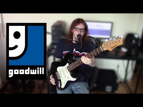 Thumbnail for Goodwill Find During Tour! - Johnson by AXL Stratocaster copy overview + cleanup + demo by John Johnson
