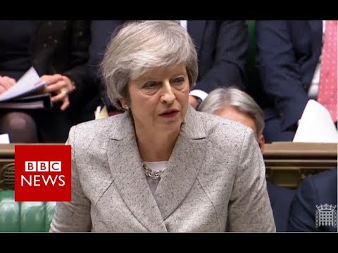 Theresa May updates MPs on draft Brexit deal - BBC News