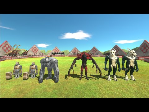 GORO with 2× GHOR HAMMER & SCOURGE with 2× KOZAROG THE DEMON vs 3× BOSS & 4× MINI BOSS  ARBS