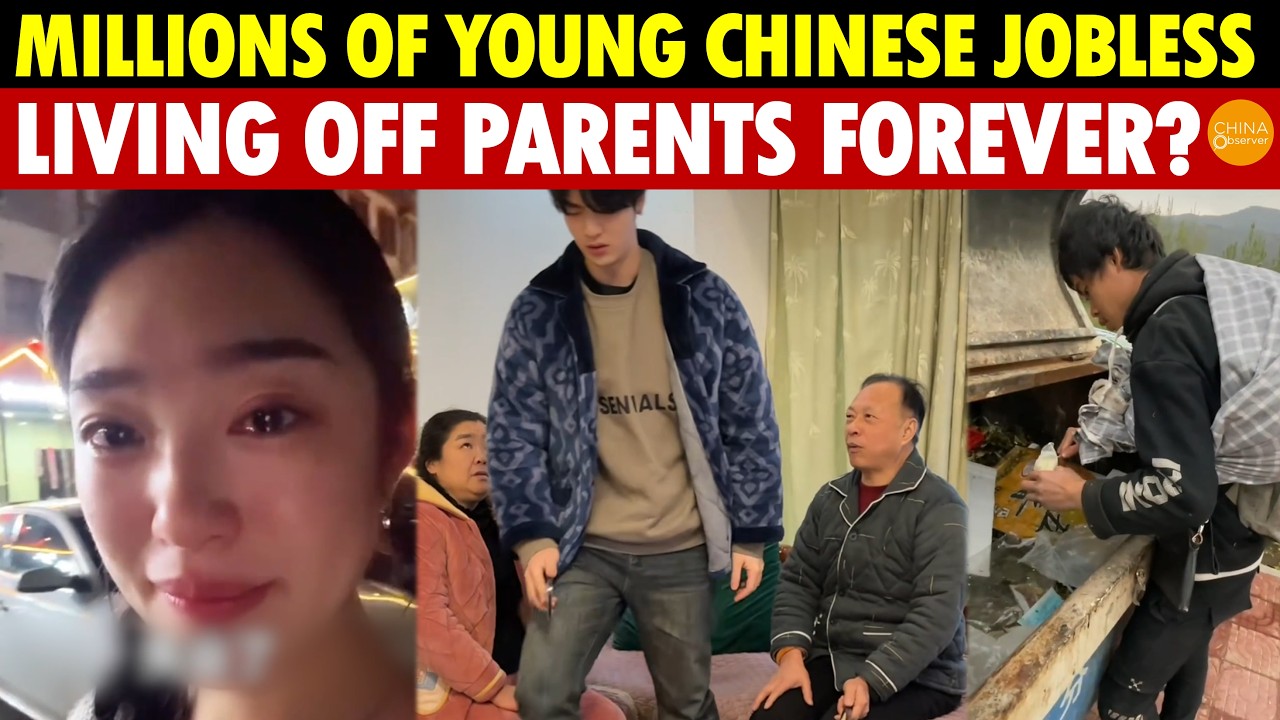 Millions of Young Chinese Can’t Find Jobs: Live Off Parents or Scavenge for Scrap to Survive