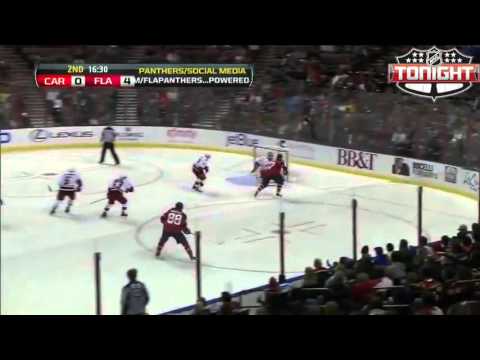 Carolina Hurricanes Vs Florida Panthers - Highlights 1/19/13