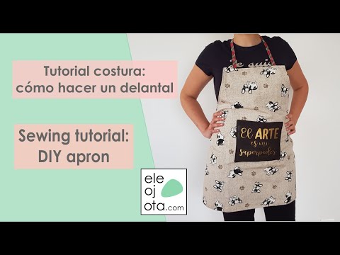 Cómo hacer un delantal o mandil