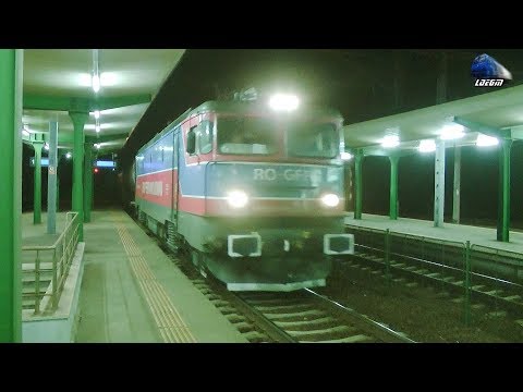 Trenurile Serii in Gara Sinaia/Evening Trains in Sinaia Station - 20 February 2020