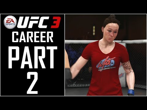 EA Sports UFC 3 - Career (Female) - Let's Play - Part 2 - "World Fighting Alliance" | DanQ8000