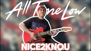 All Time Low - Nice2KnoU  [Guitar Cover]