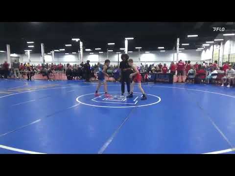 102 Lbs Semis & 3rd Wb (16 Team) - Logan Refsnider, Minnesota Blue Vs Kale Livingston, Oklahoma Bl