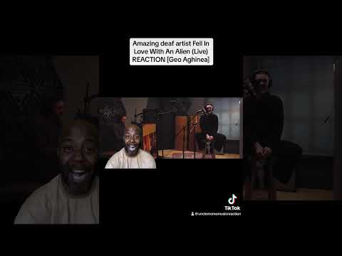 Fell In Love With An Alien (Live) REACTION [Geo Aghinea]