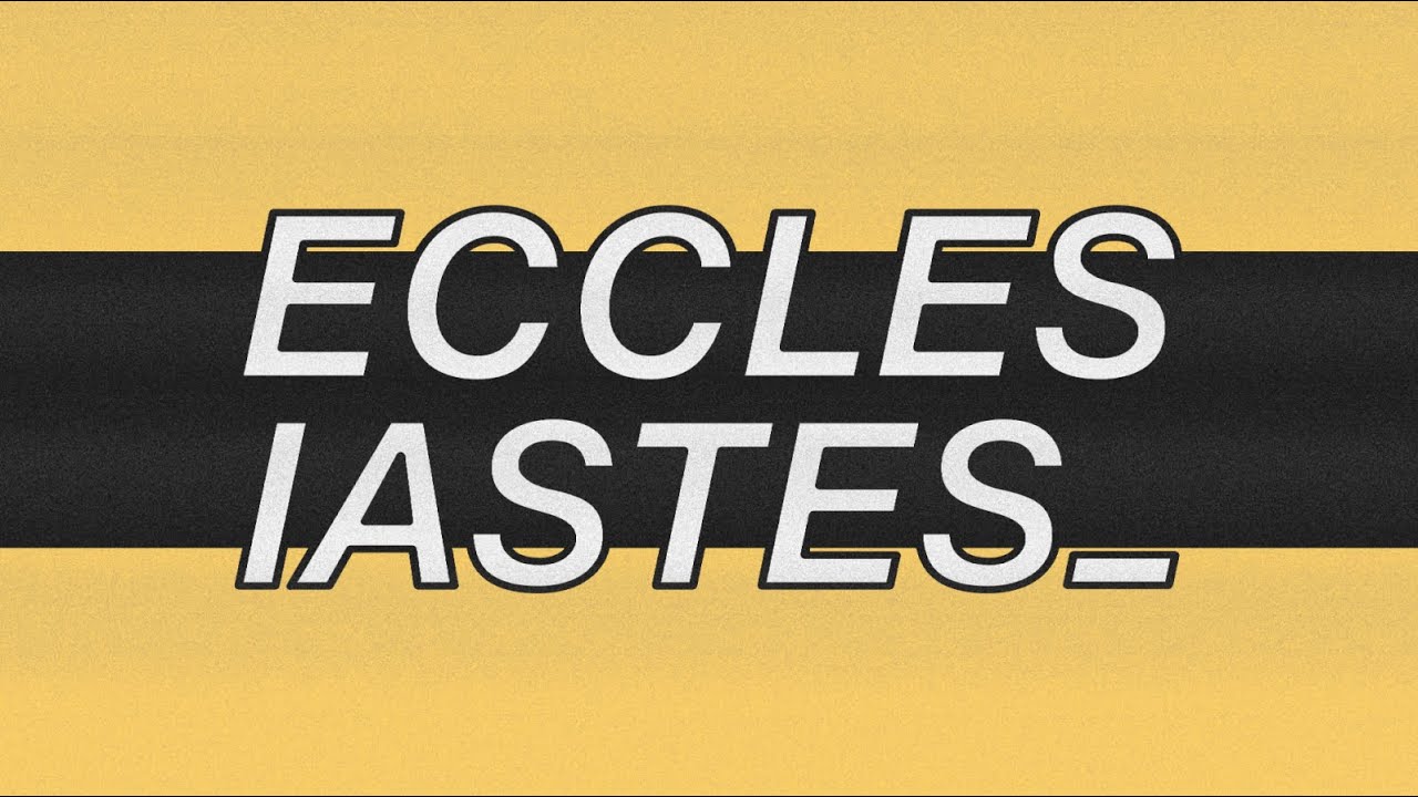 Ecclesiastes 5:1-7 - Guard Your Steps