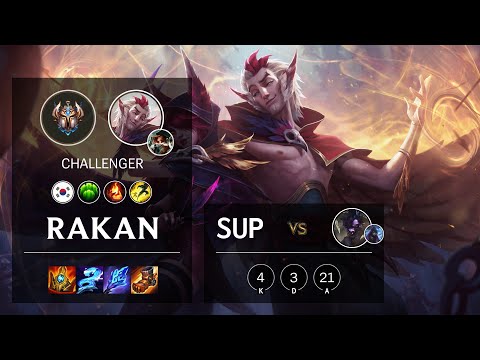 Rakan Support vs Alistar - KR Challenger Patch 11.2