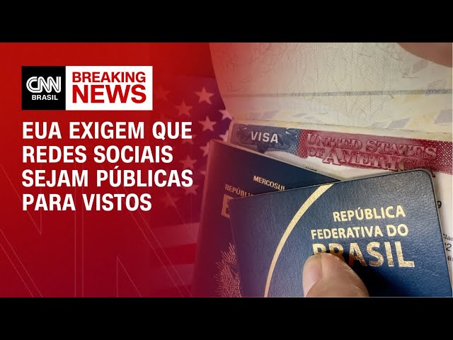 EUA exigem redes sociais públicas para vistos estudantis e de intercâmbio | AGORA CNN