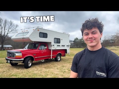 Moving Into My 30 Year Old Truck Camper