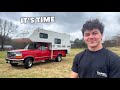 Moving Into My 30 Year Old Truck Camper