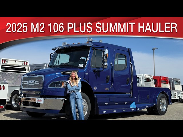 Preview image of 2025 Freightliner M2 106 Plus Summit Hauler Heavy Duty Luxury youtube video