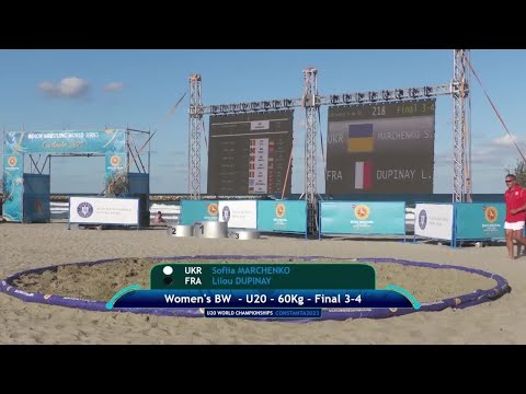 Sofiia MARCHENKO (UKR) vs. Lilou DUPINAY (FRA) • Final 3-4 • Women's BW 60Kg