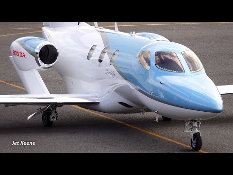 HondaJet Elite Takeoff & Landing