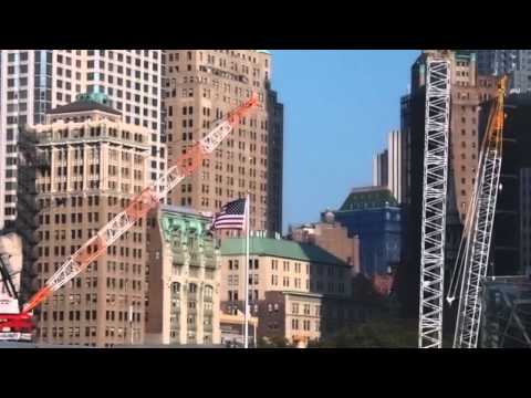 The view at Ground Zero ten years later, 12th Sept. 2011