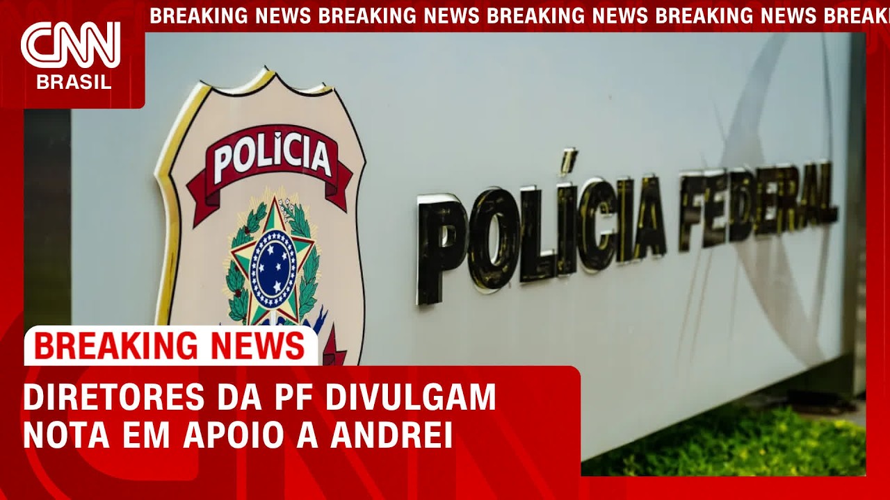 Diretores da PF declaram apoio a Andrei e colocam cargos à disposição | BASTIDORES CNN