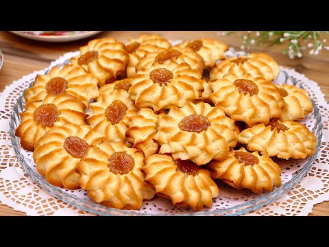 Песочное печенье "Курабье Бакинское" - рецепт печенья в домашних условиях