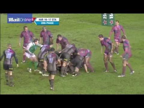 Harlequins 19 - 17 Stade Francais, Group match, Twickenham Stoop