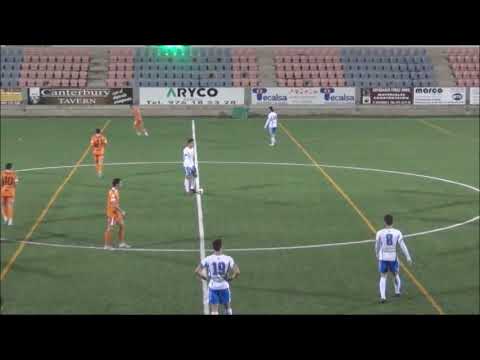 Resumen del Partido, C.D.Sariñena 1-5 S.D.Borja. (Incluye los goles).