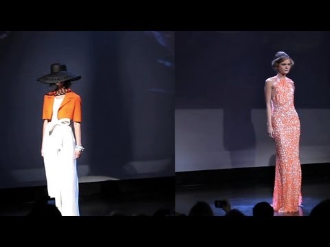 DOUGLAS HANNANT -- NEW YORK -- SPRING / SUMMER 2013 FASHION SHOW VIDEO