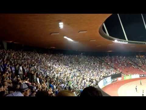 GCZ fans vs OL - Champions League qualification