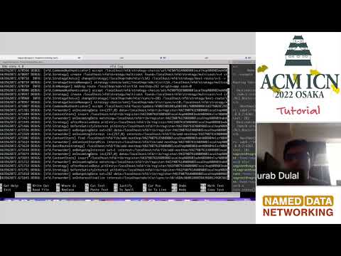 Mini-NDN: Live Demos (Saurab Dulal) // NDN Tutorial @ ACM ICN 2022