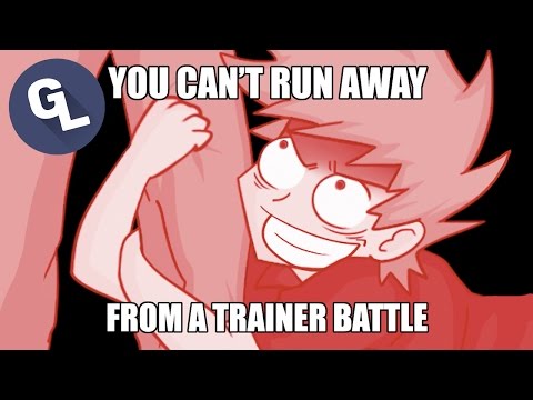 Trying To Run Away From A Trainer Battle – Pokemon Comic Dub