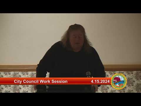 4.15.2024 City Council Work Session RE: South Meeting House