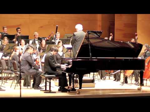 Derek Vann - Tchaikovsky Piano Concerto No. 2 in G Major, Op. 44. Mvt. 1