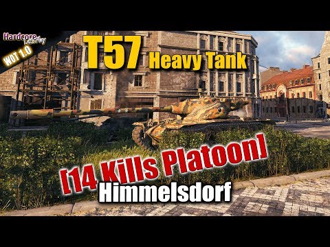 WoT: T57 Heavy Tank Tryhard Platoon on Himmelsdorf, WORLD OF TANKS