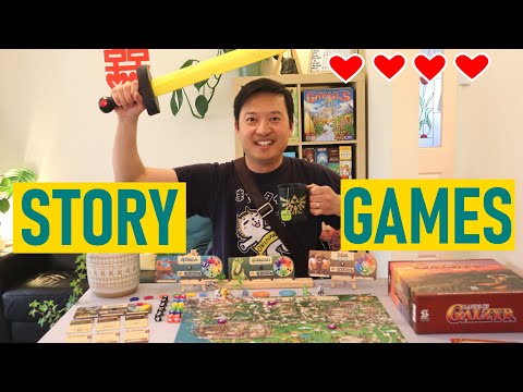 STORY Adventure BOARD GAMES For Beginners!