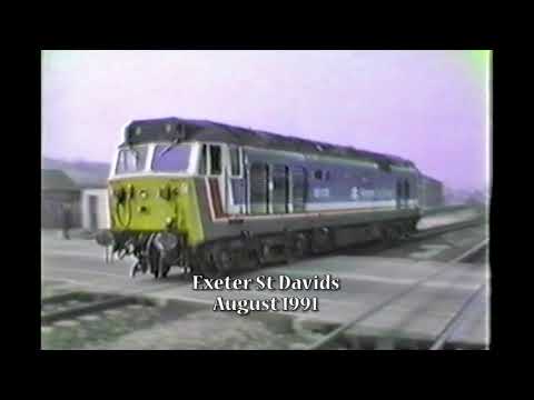 Class 50's in Devon & Cornwall. August 1991