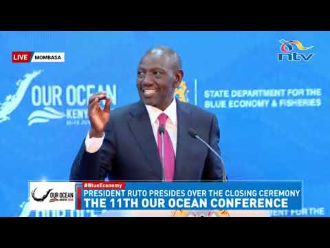 President Ruto's speech at the 11th Our Ocean Conference | Final day